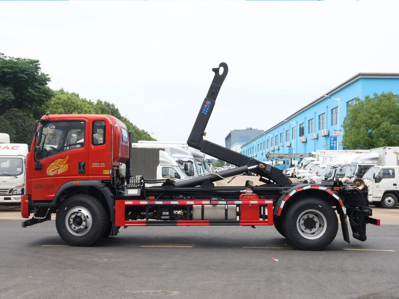 重汽豪曼車廂可卸式垃圾車