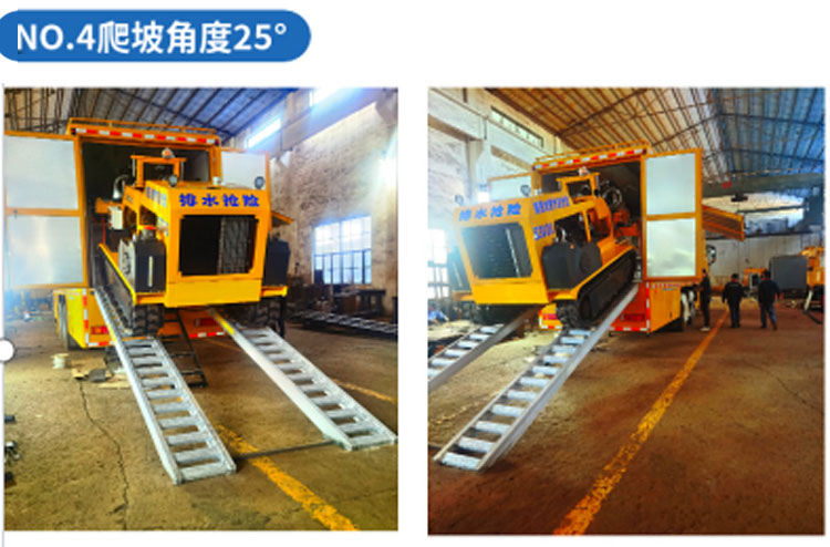 子母式3000方排水車