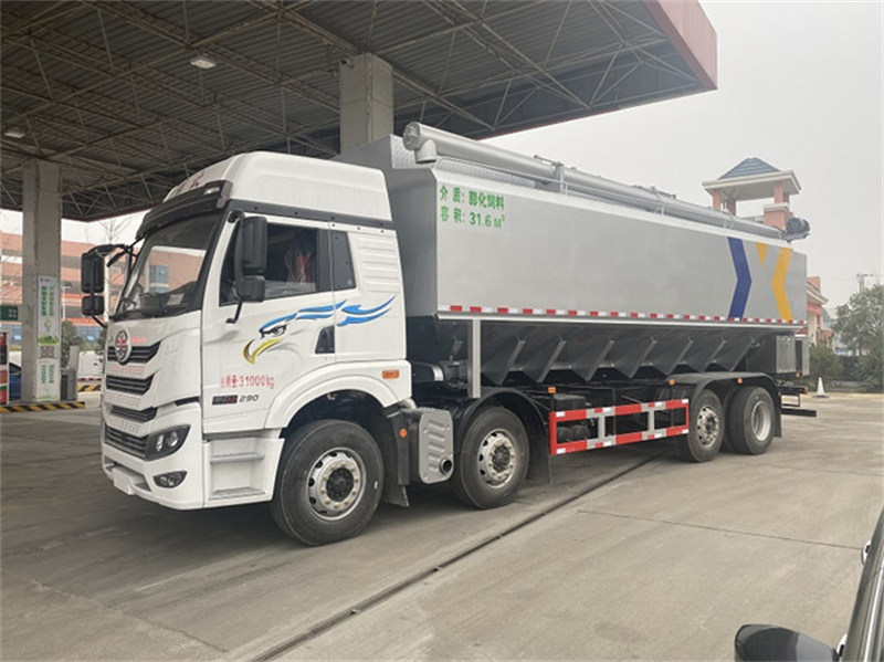 31方解放JH6前四后八散裝飼料車新品上市