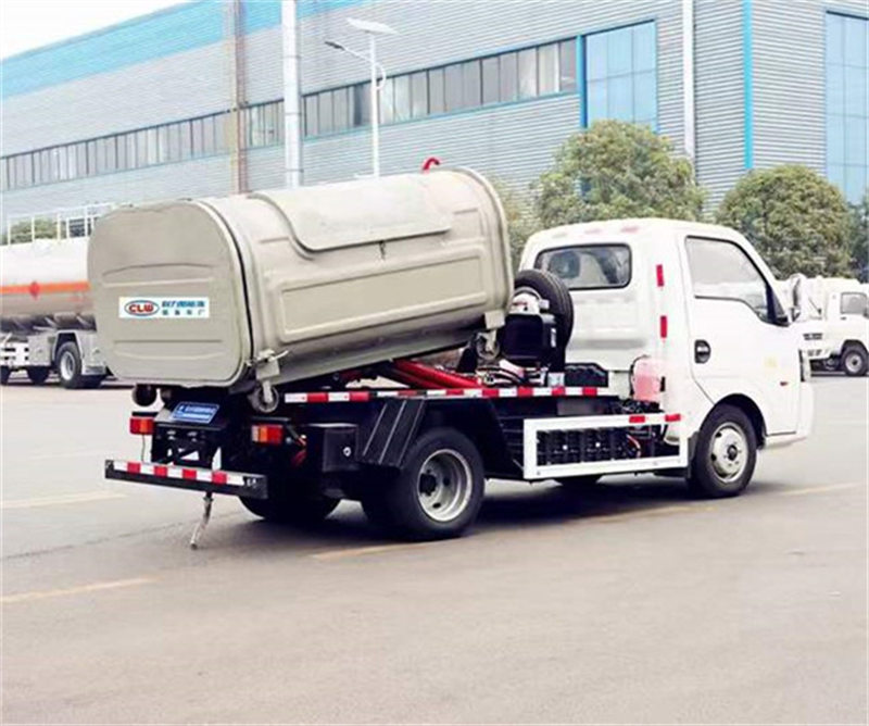 比亞迪T4純電動勾臂垃圾車續(xù)航里程280