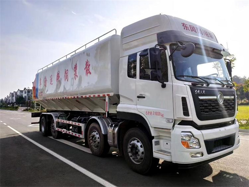 40方散裝飼料車多少錢一臺(tái)