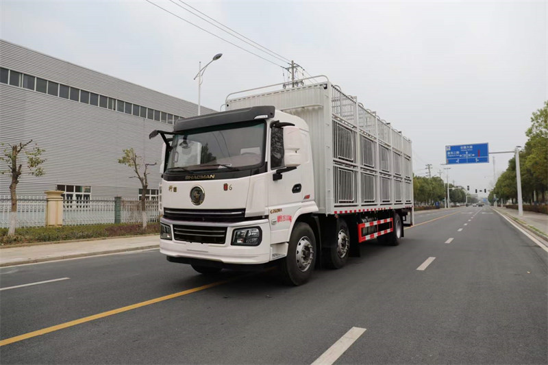 陜汽翼6小三軸畜禽車新品推薦