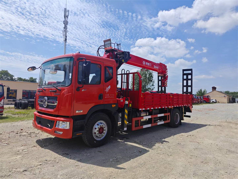 東風(fēng)D9帶爬梯新威力8噸隨車吊今日推薦