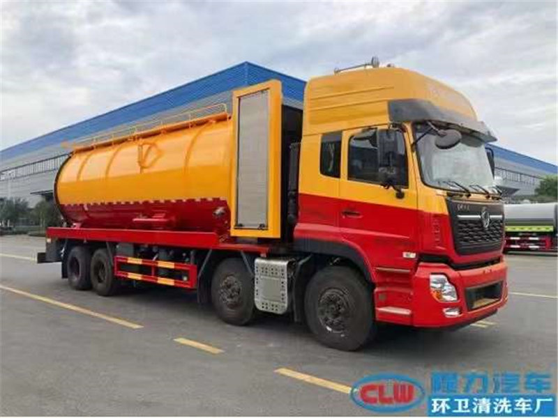 東風(fēng)天龍清洗吸污車東風(fēng)465馬力國六發(fā)動機