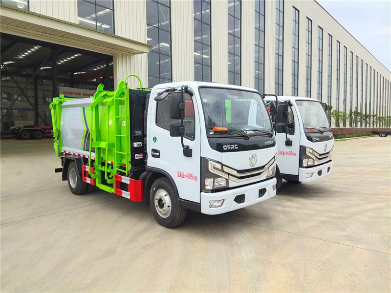 國六6立方東風(fēng)多利卡D6側(cè)裝壓縮式垃圾車評測