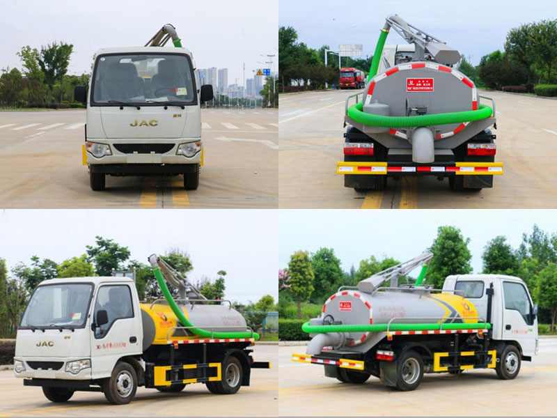 藍牌2方江淮康玲X1吸糞車現(xiàn)車