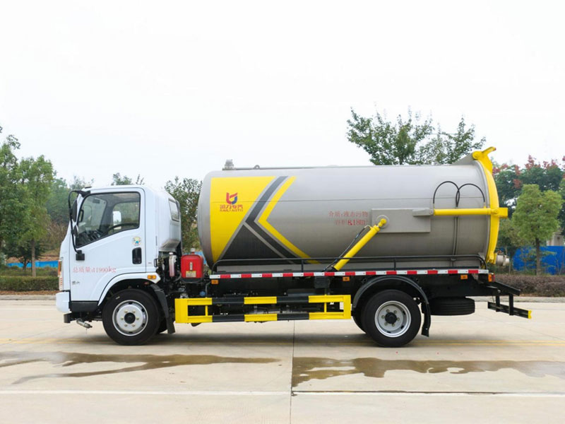 國六9.5方凱力風(fēng)牌華神T1吸污車