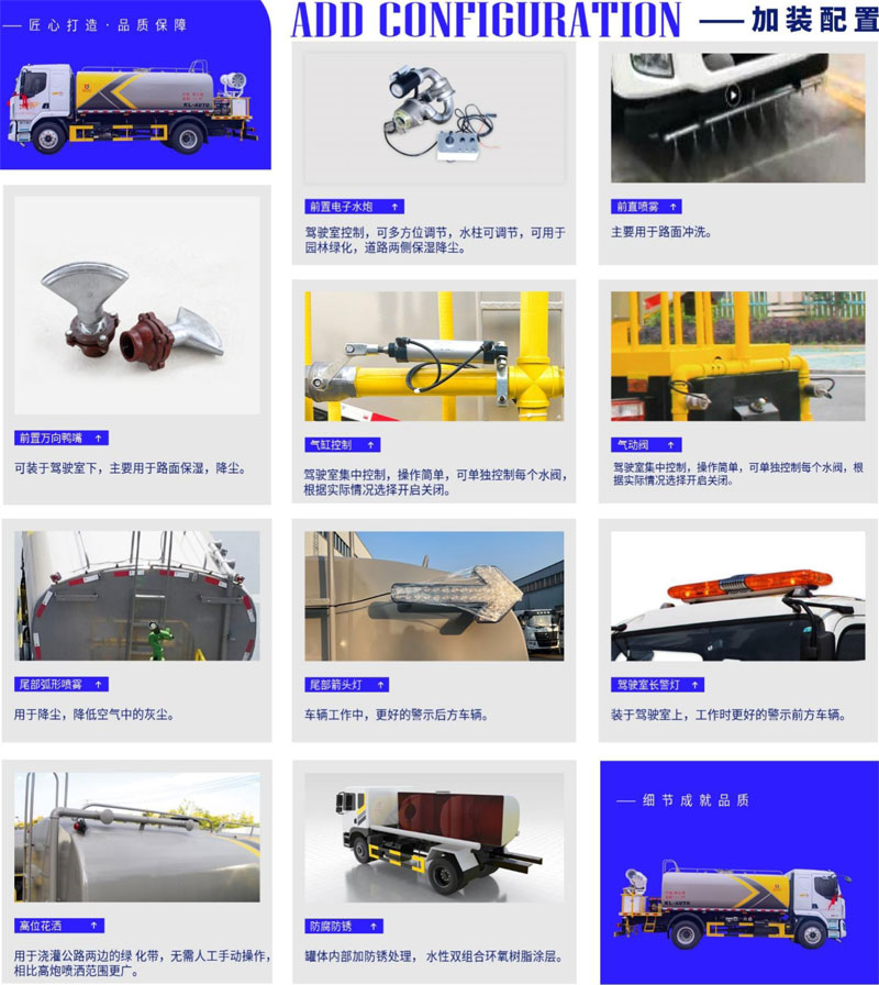 東風(fēng)華神T5后雙橋22方多功能抑塵車噴霧車價(jià)格