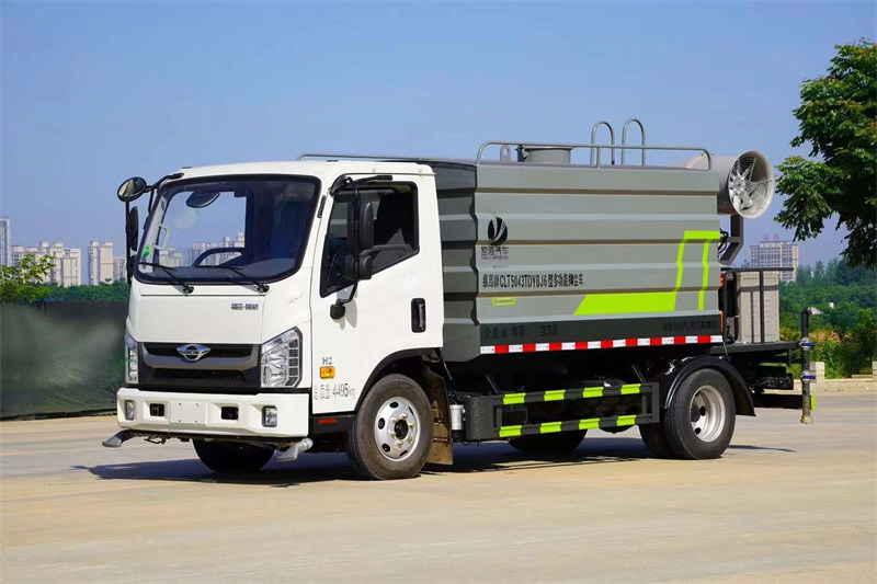 藍(lán)牌7方福田H2多功能抑塵車評(píng)測可上京牌