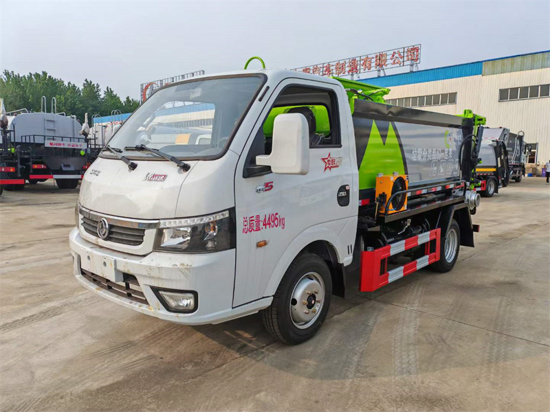 東風途逸（油剎）4.5方餐廚垃圾車評測可下地下室