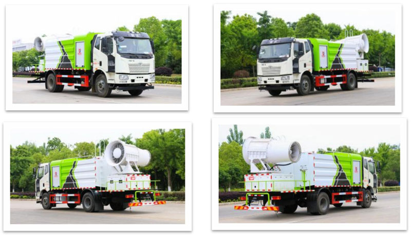 國(guó)六解放J6方罐抑塵車
