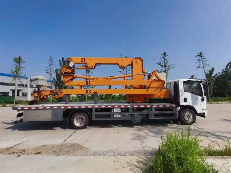 慶鈴五十鈴700P9米臂架式橋梁檢測(cè)車現(xiàn)代橋梁檢測(cè)必備神器