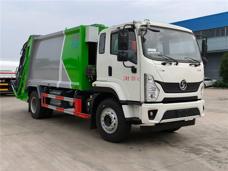 陜汽軒德14立方壓縮垃圾車