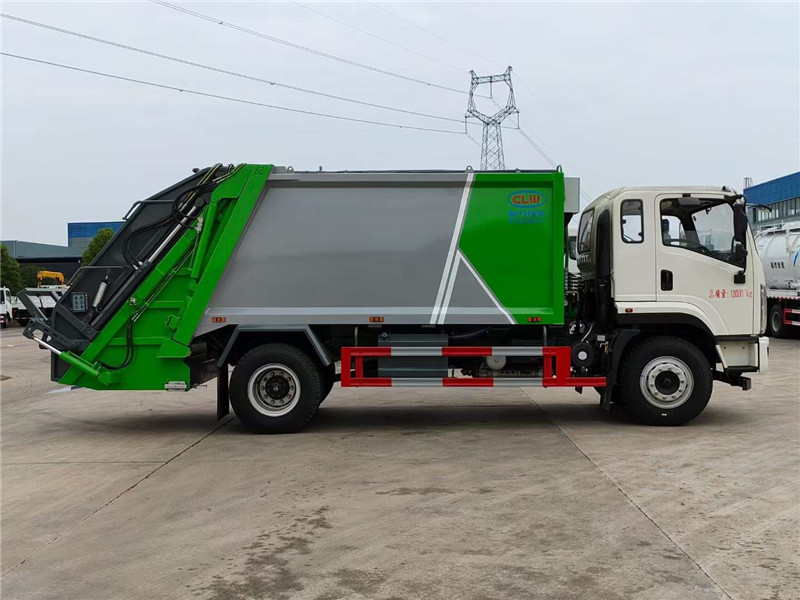 陜汽軒德14立方壓縮垃圾車