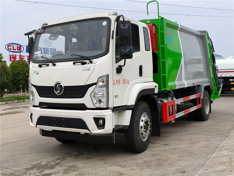 陜汽軒德14立方壓縮垃圾車