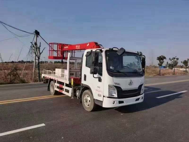 柳汽乘龍藍(lán)牌隨車吊實(shí)力派神器能站人