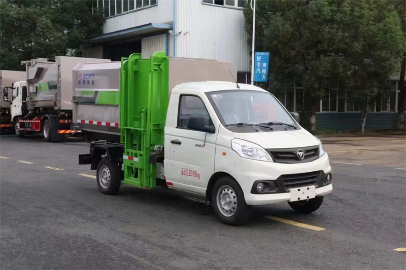 福田祥菱掛桶垃圾車DAM15KR發(fā)動機(jī)115馬力
