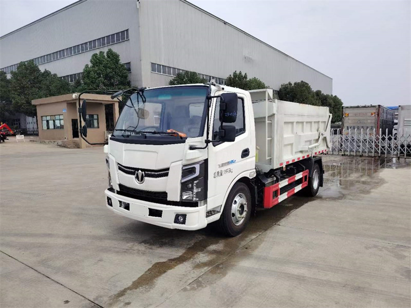 穿越未來的力量飛碟奧馳HX2插電混合動力廂式垃圾車
