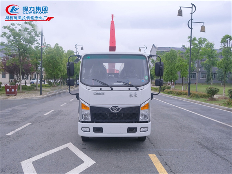 重汽豪曼國(guó)六藍(lán)牌重載車廂可卸式垃圾車