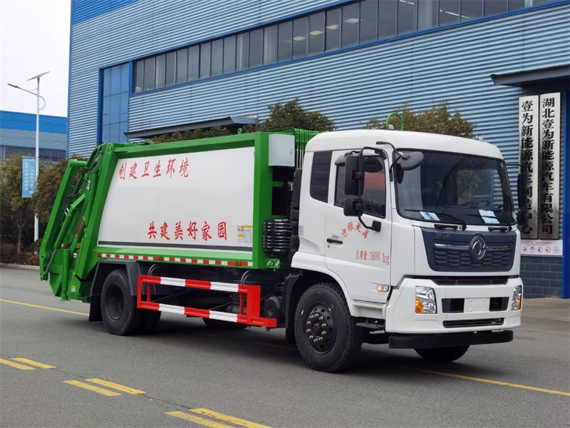 東風(fēng)天錦12方壓縮垃圾車多少錢一輛