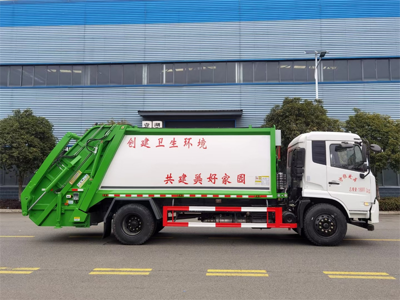 東風(fēng)天錦12方壓縮垃圾車多少錢一輛