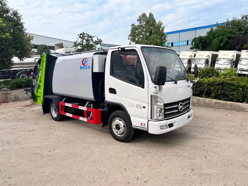 藍(lán)牌壓縮垃圾車有哪幾種