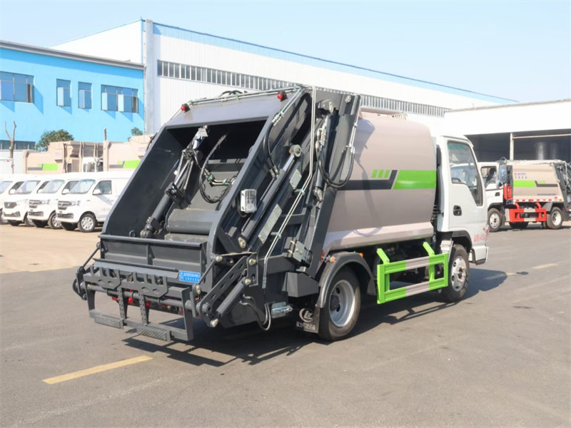 江淮康鈴5.8方藍(lán)牌壓縮垃圾車CLW5041ZYSBHJ