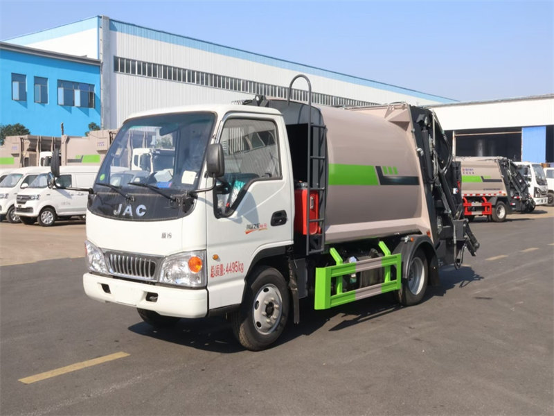 江淮康鈴5.8方藍(lán)牌壓縮垃圾車CLW5041ZYSBHJ