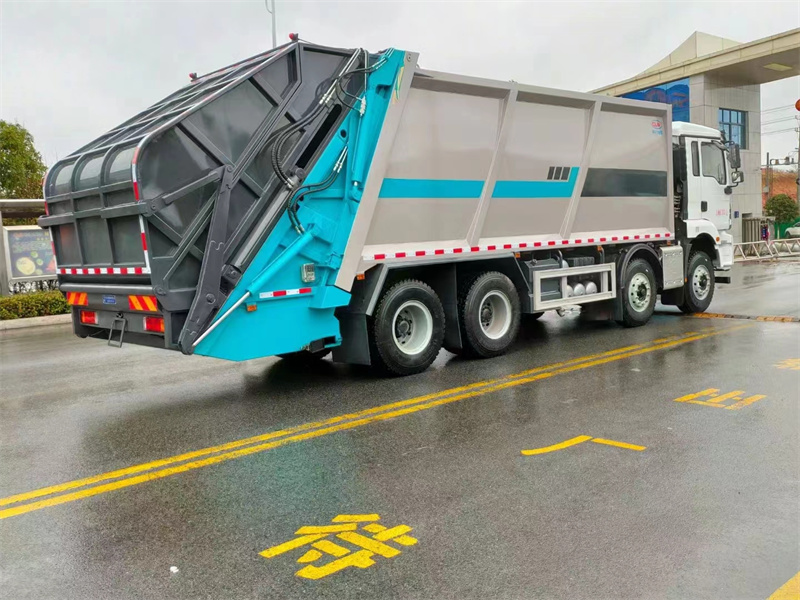陜汽德龍M3000前四后八30方壓縮垃圾車配置