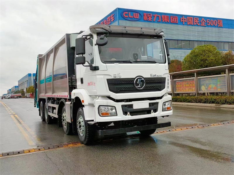 陜汽德龍M3000前四后八30方壓縮垃圾車配置