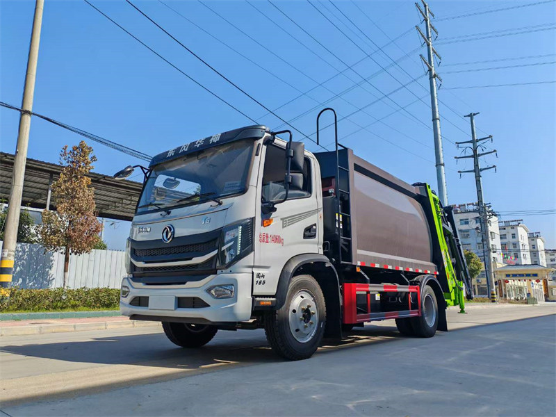 高效壓縮垃圾車東風華神T3環(huán)保之路的得力助手