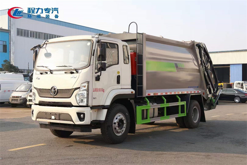 陜汽軒德X9壓縮垃圾車(chē)卓越品質(zhì)環(huán)保未來(lái)