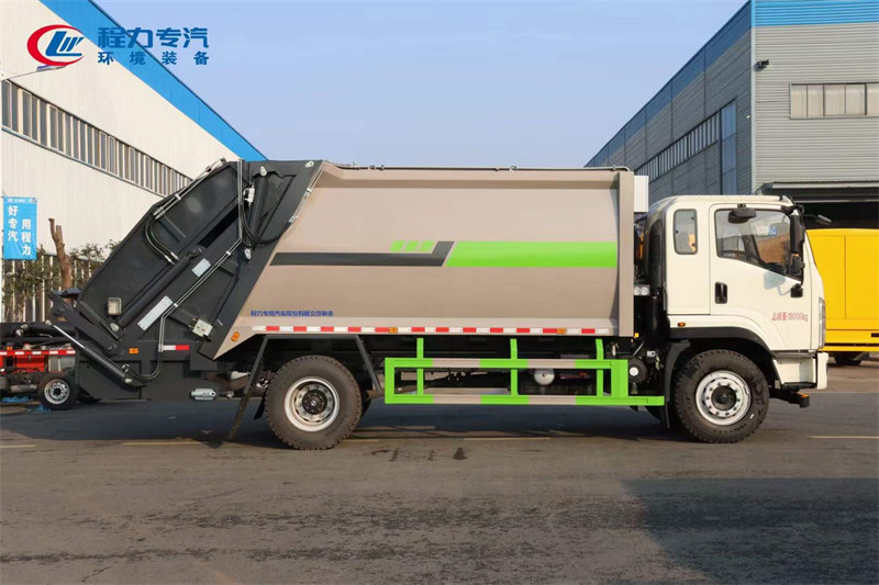 陜汽軒德X9壓縮垃圾車(chē)卓越品質(zhì)環(huán)保未來(lái)