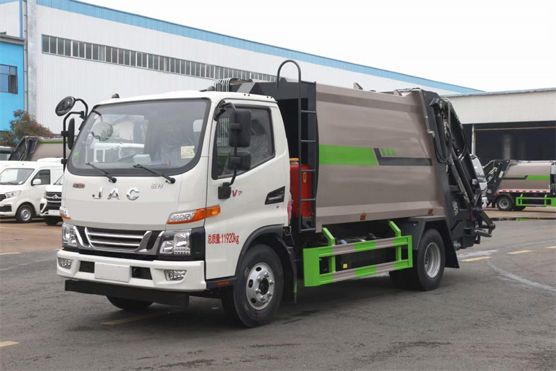 江淮駿鈴V7壓縮垃圾車10方程力廠家價(jià)格