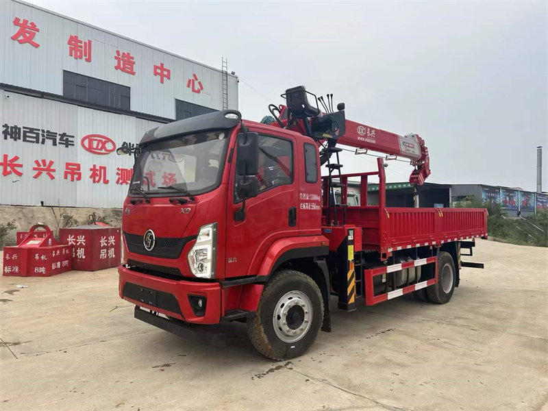 陜汽軒德X9短軸距隨車吊新一代運輸神器驚艷登場