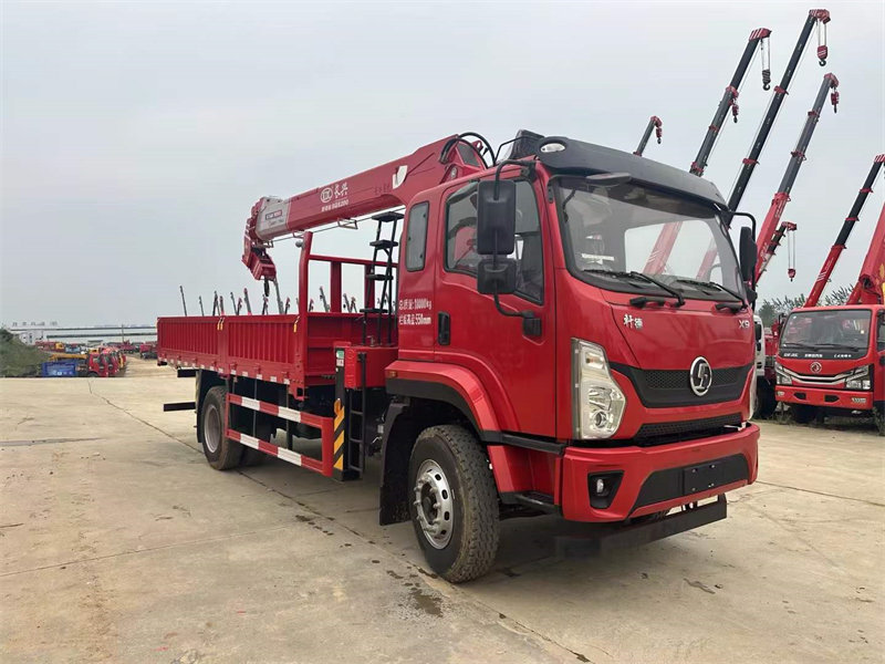 陜汽軒德X9短軸距隨車吊新一代運輸神器驚艷登場