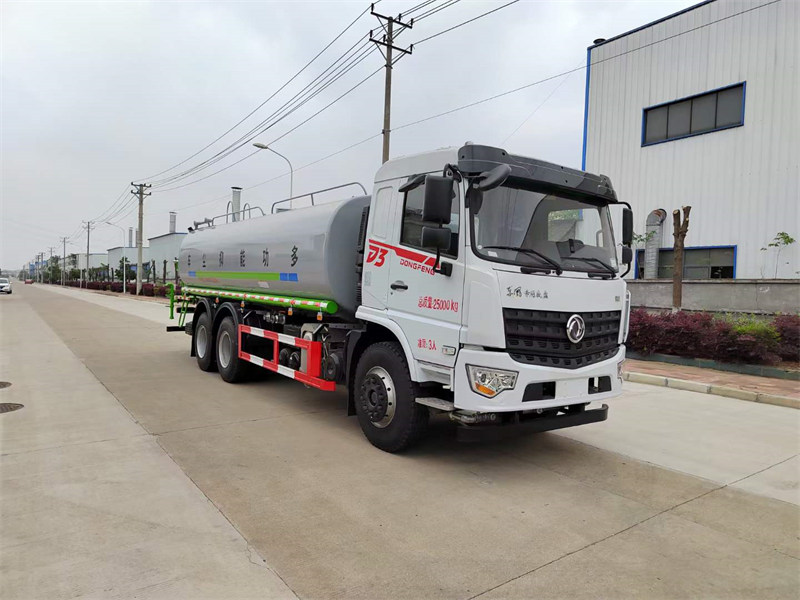 國六東風(fēng)22方灑水車高效環(huán)保的移動凈水站