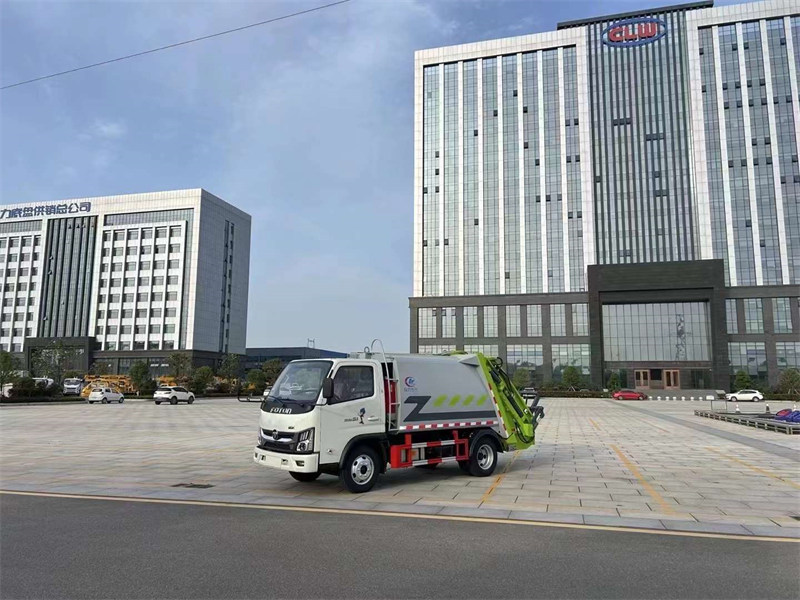 5.8方福田金剛S1新款藍牌壓縮車升級款直銷