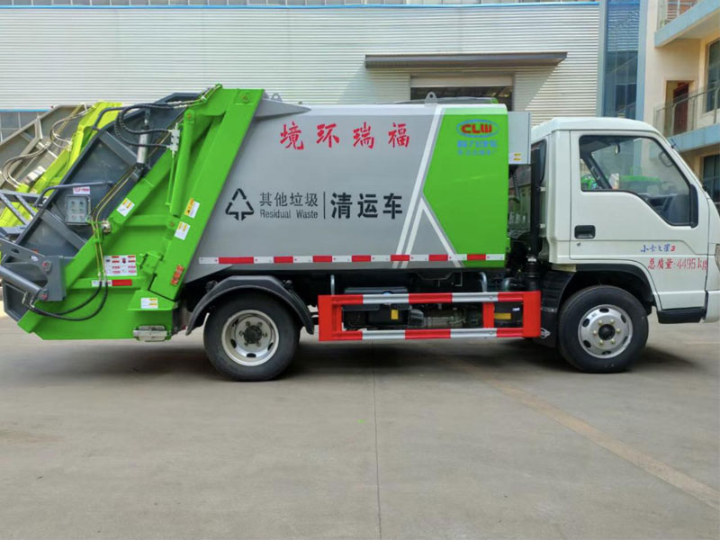 5方福田小卡之星壓縮垃圾車CLW5040ZYSBDP
