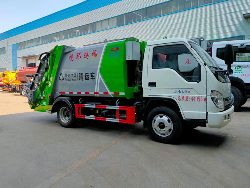 5方福田小卡之星壓縮垃圾車CLW5040ZYSBDP