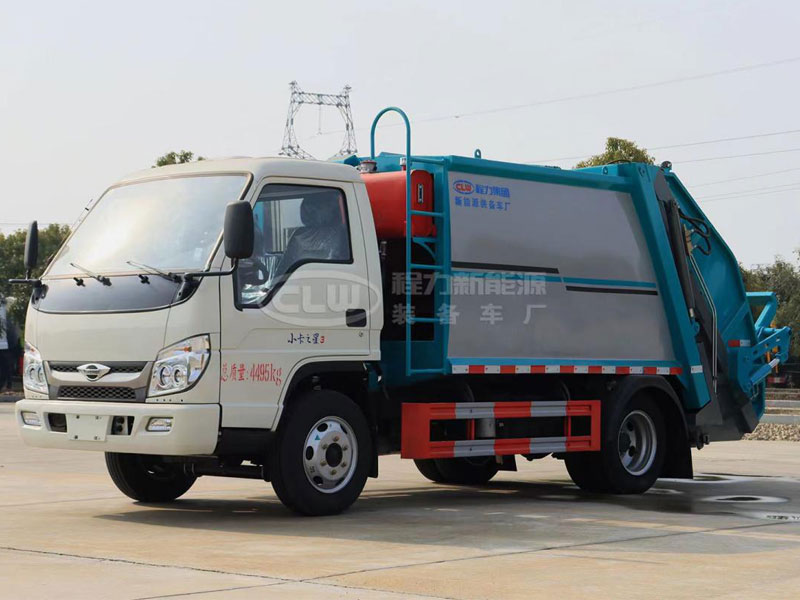 5方福田小卡之星壓縮垃圾車CLW5040ZYSBDP