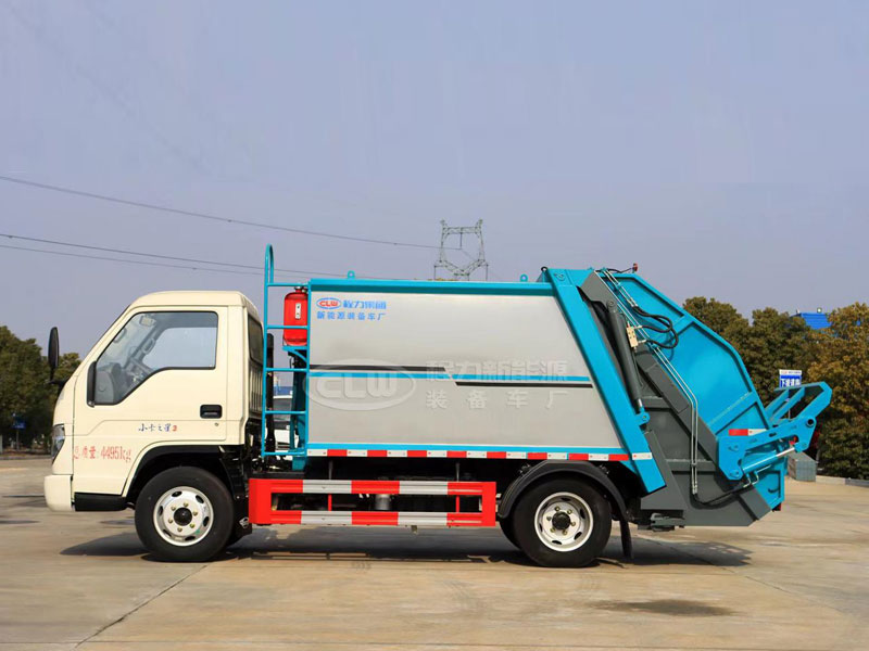 5方福田小卡之星壓縮垃圾車CLW5040ZYSBDP