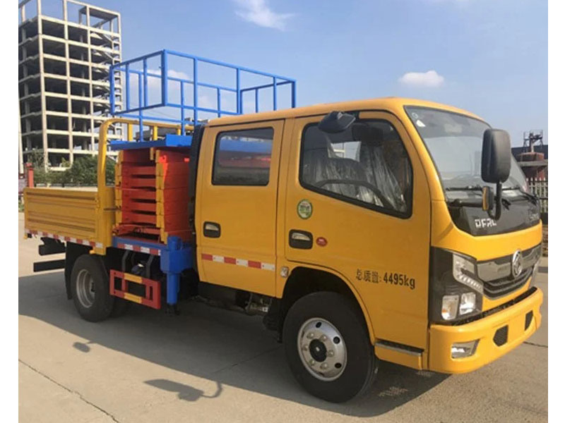 國六東風(fēng)8-10米高空平臺車