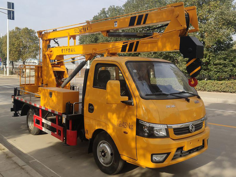 國(guó)六東風(fēng)途逸單排13.5米高空作業(yè)車