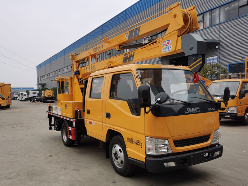 國六藍(lán)牌江鈴順達(dá)13米高空作業(yè)車