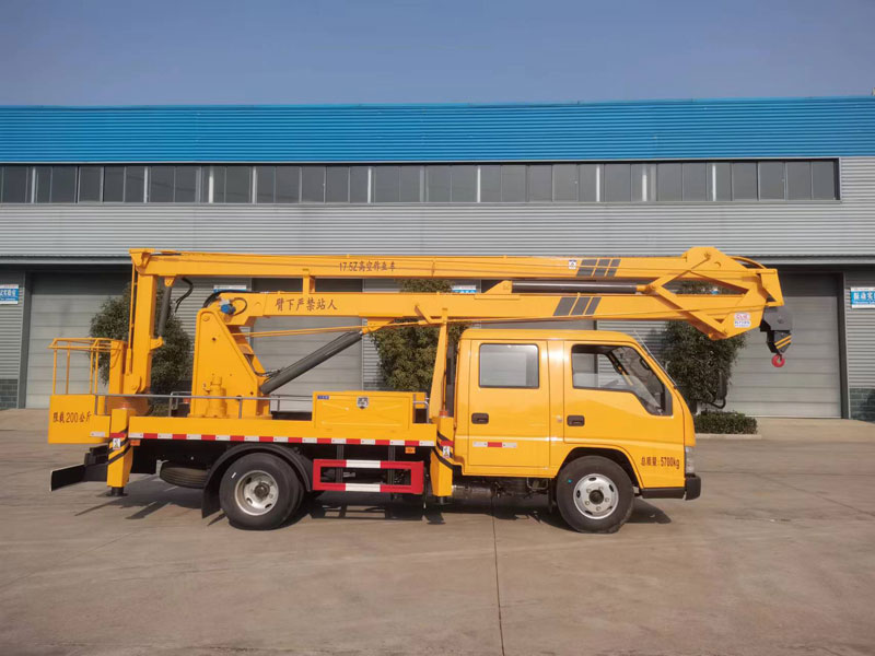 國(guó)六江鈴黑臉17.5米高空作業(yè)車(chē)