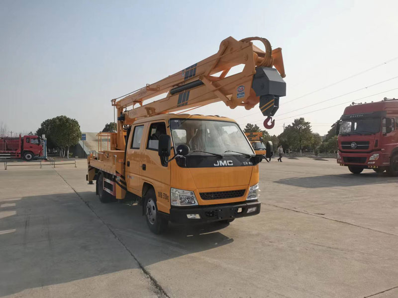 國(guó)六江鈴黑臉17.5米高空作業(yè)車(chē)
