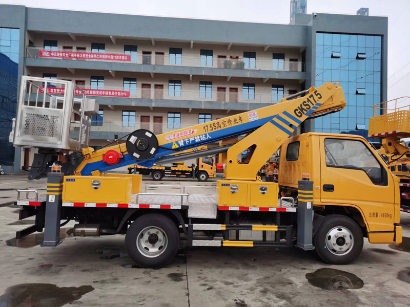 國六江鈴順達藍牌17米5高空作業(yè)車