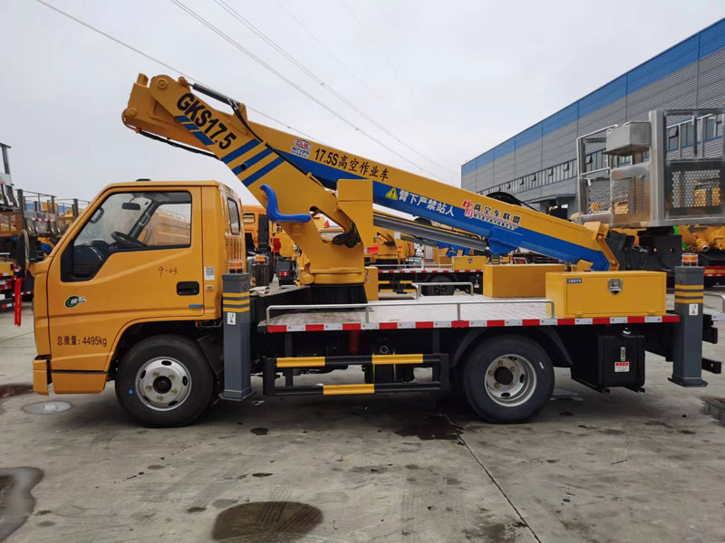 國六江鈴順達藍牌17米5高空作業(yè)車