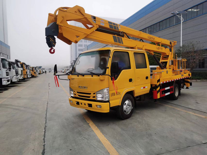國六五十鈴藍牌18.5米高空作業(yè)車